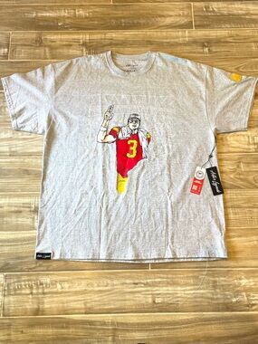 NWT Active Legends x USC GOAT Collection Carson Palmer CP3 Grey T-Shirt - XXL